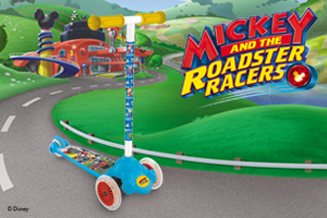Michy Mouse and the roadster racers están llegando en Disney Junior!